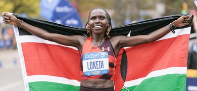 keniana lokedi gana maraton nueva york