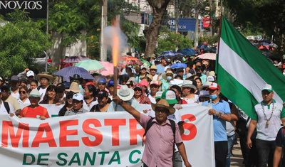 protestas en bolivia