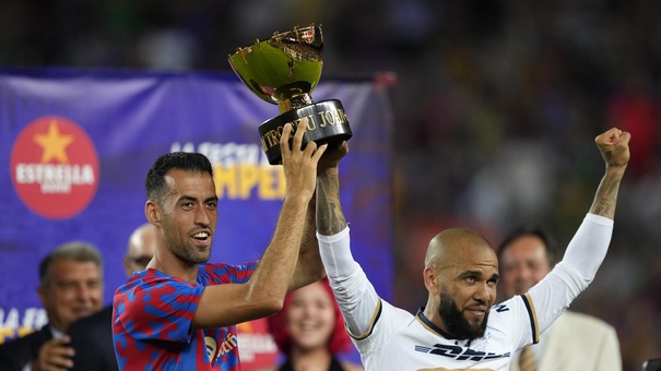 sergio busquets barcelona trofeo gamper