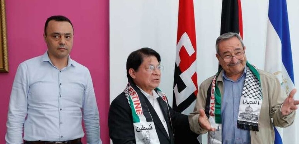delegado de palestina visita nicaragua ataques hamas israel