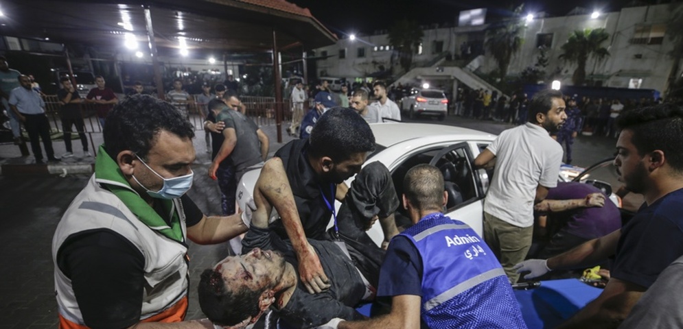 muertos heridos hospitales gaza