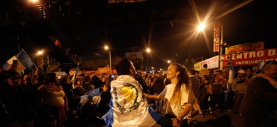 protestas en guatemala