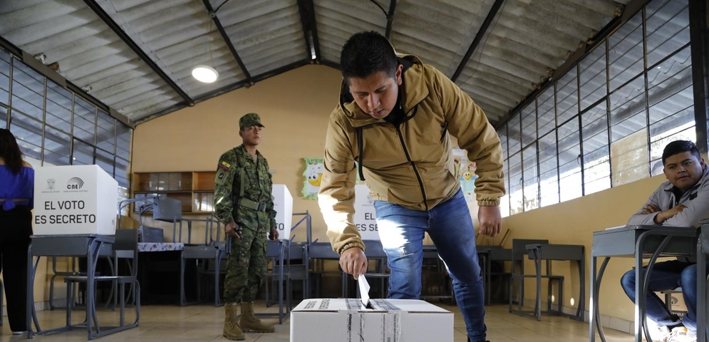 segunda vuelta elecciones presidenciales ecuador