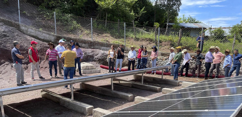 proyecto electrico comunidad el santuario honduras