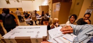 Elecciones generales en Buenos Aires, Argentina.