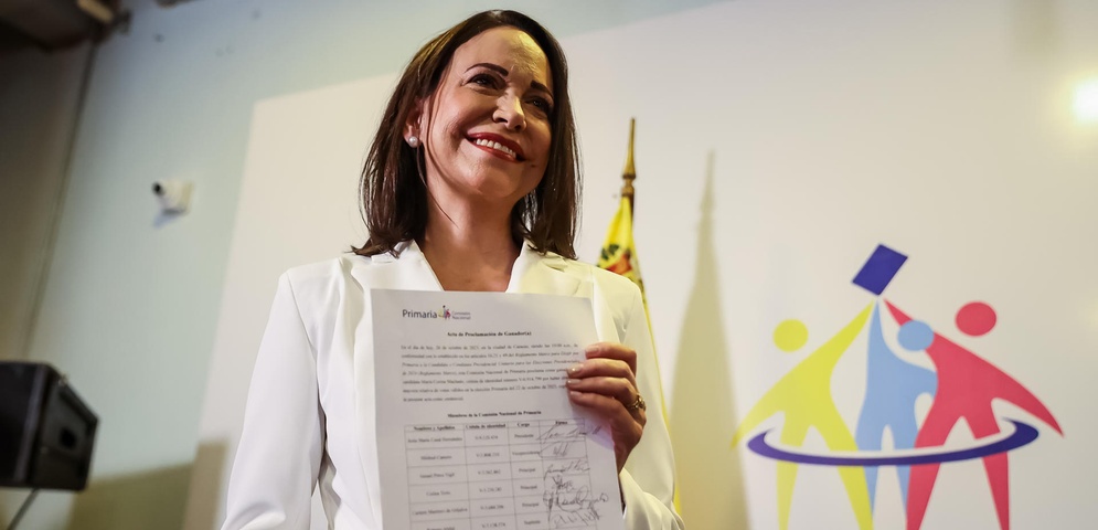 maria corina machado candidata oposicion venezuela