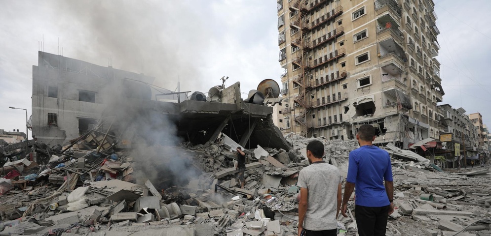 bombardeos ciudad gaza