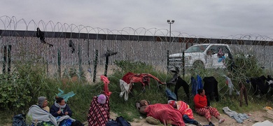 migrantes abrigados ante bajas temperatura mexico eeuu