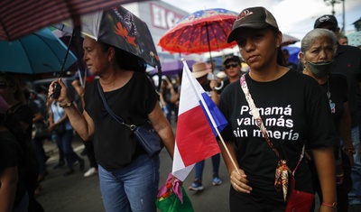 marcha panama manifestantes muertos tiroteo