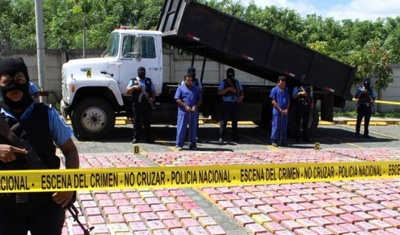 policia nicaragua droga cocaina tipitapa