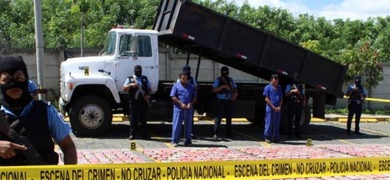 policia nicaragua droga cocaina tipitapa