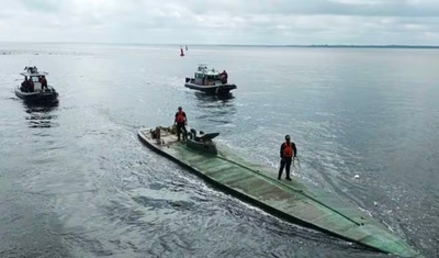 cocaina transportada semisumergible colombi