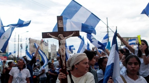 represion contra iglesia catolica nicaragua