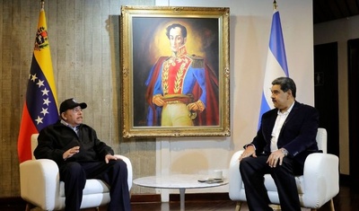 daniel ortega y nicolas maduro