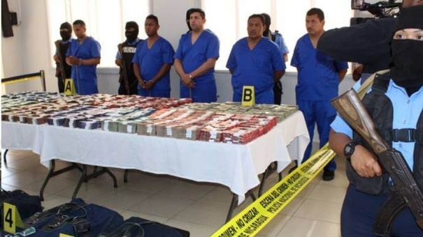 detención ladrones empresa ultraval nicaragua