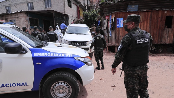 policias militares hondurenos