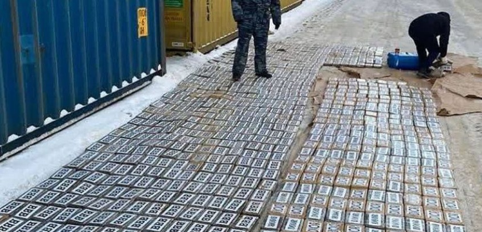 cocaina confiscada en rusia