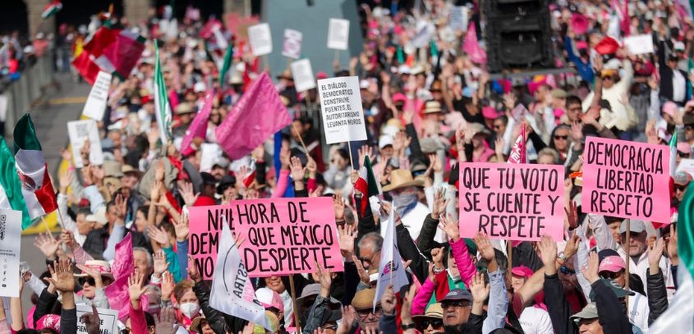 marcha mexico democracia corrupcion nicaragua
