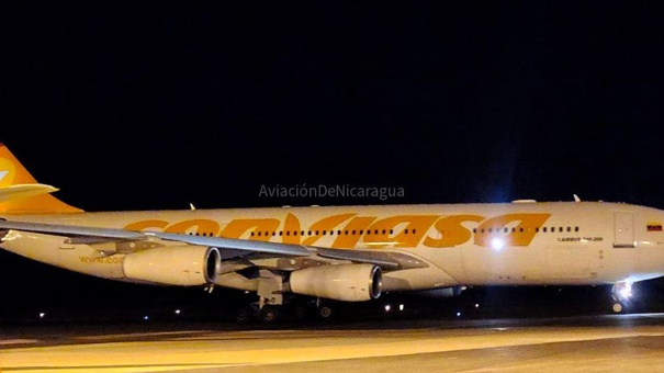 vuelo de conviasa procedente de la habana