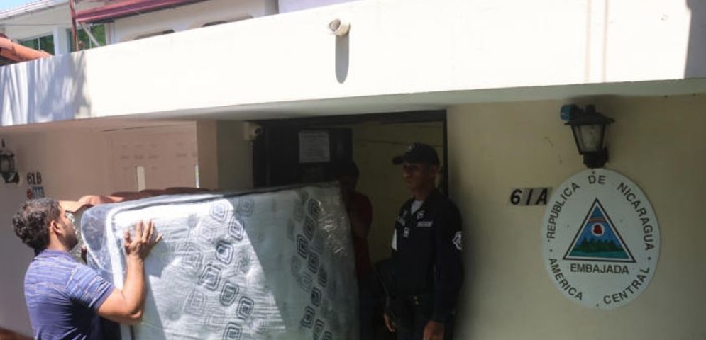 cierran embajada nicaragua en panama tras asilo ricardo martinelli