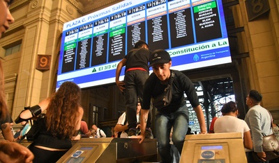 argentina protestas alza transporte