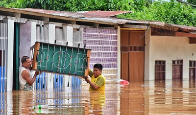 ayuda humanitaria a bolivarianos afectados lluvias