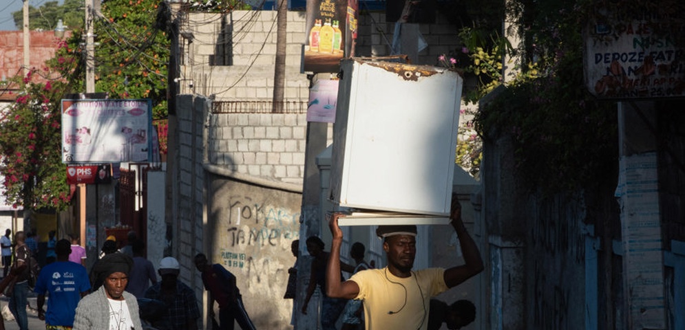 haiti puerto principe paralizada violencia