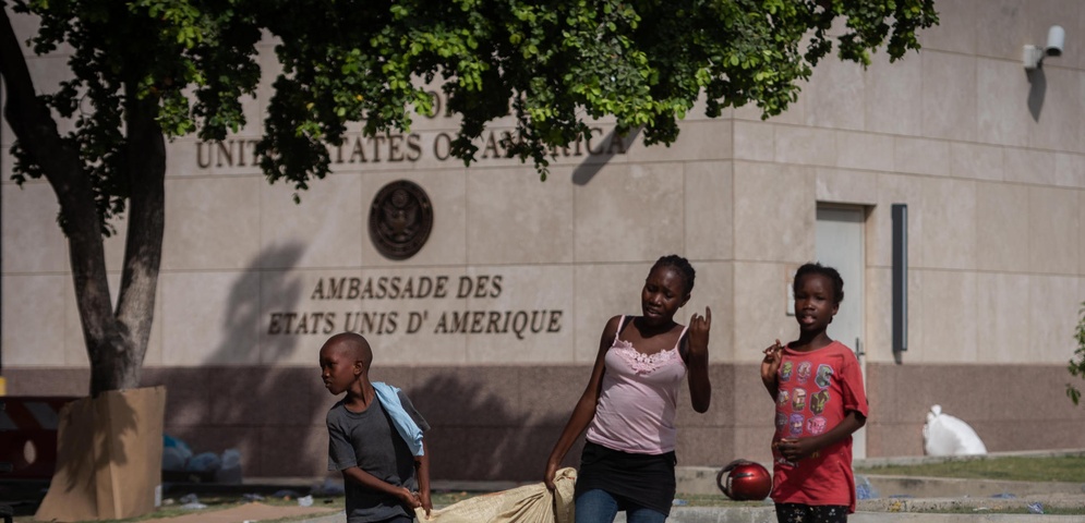 colaboradores de embajada de eeuu en haiti retirados