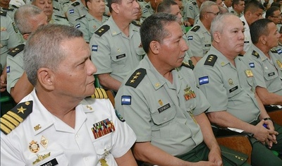 retiro de oficiales superiores ejercito nicaragua