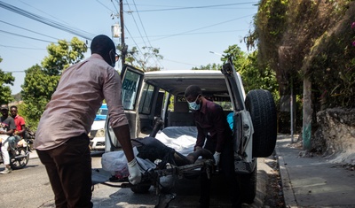 cuerpos calcinados crisis haiti