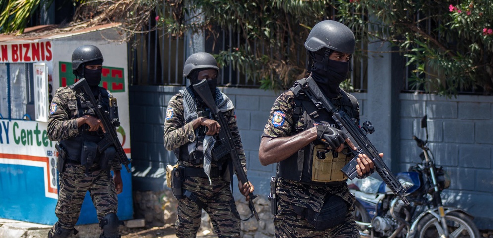 policia haiti enfrentaron bandidos