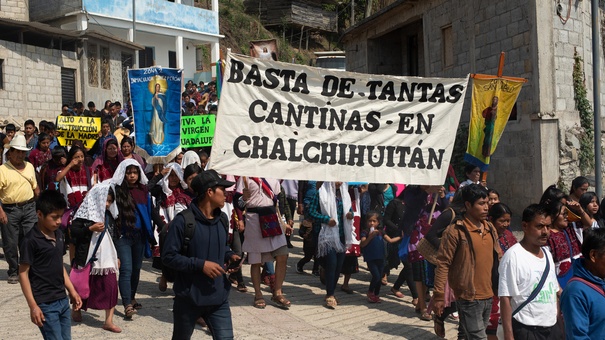 indigenas protestan inseguridad mexico