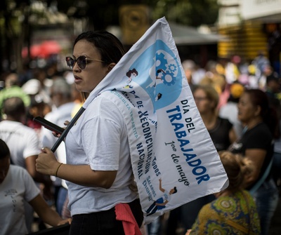 Maduro asegura que los trabajadores venezolanos tienen "razones de sobra para celebrar"