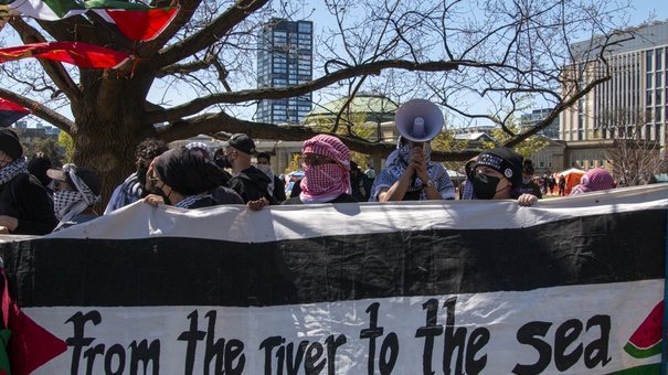 estudiantes universidad canada protestan propalestina