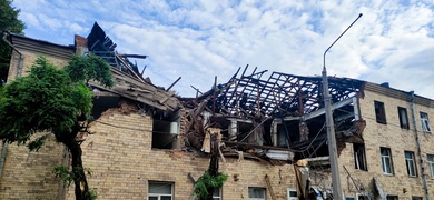 destruyen instituto ucrania jarkov