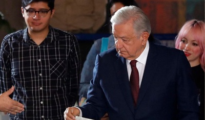 lopez obrador dice animo tras votar en elecciones