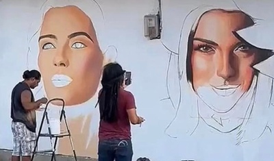 muralistas detenidos por pintar sheynnis palacios