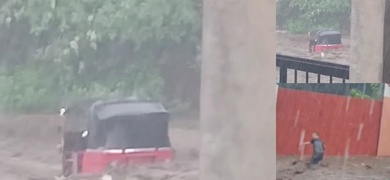 caponero es arrastrado por corriente tras fuerte lluvias en managua