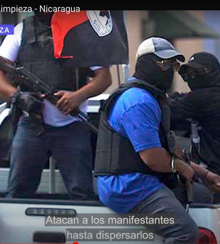 documental represion manifestantes nicaragua