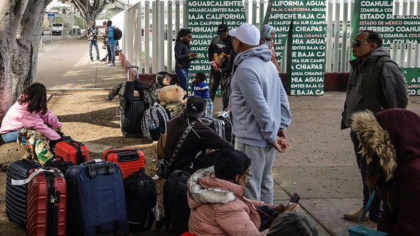 migrantes mexico intentan cruzar eeuu