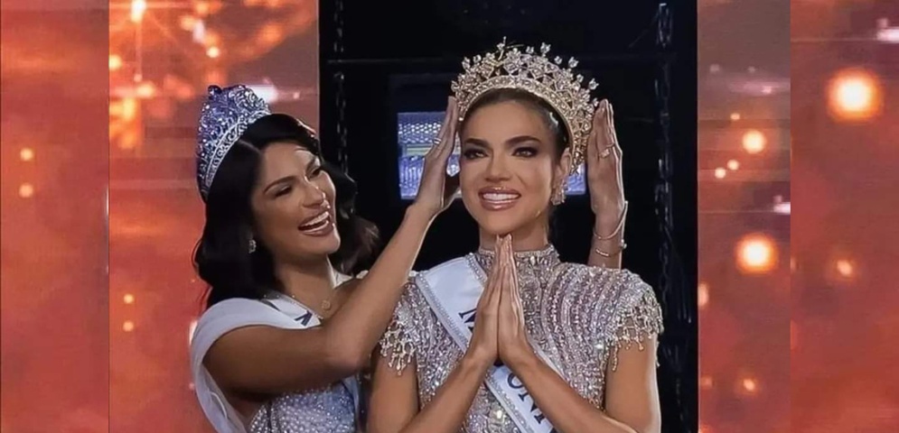 Miss Universo Sheynnis Palacios coronó a Miss Ecuador