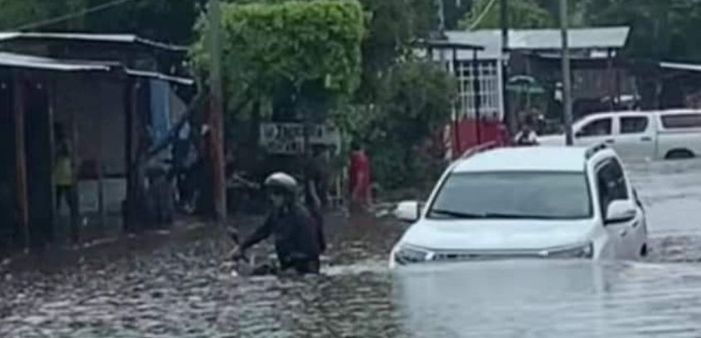 intensas lluvias colapsan masaya