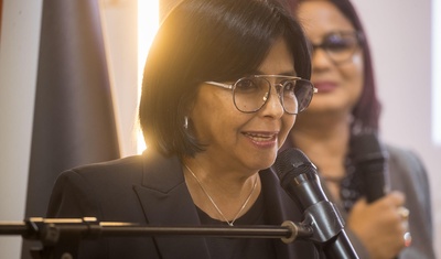 vicepresidenta ejecutiva de venezuela crecimiento economico