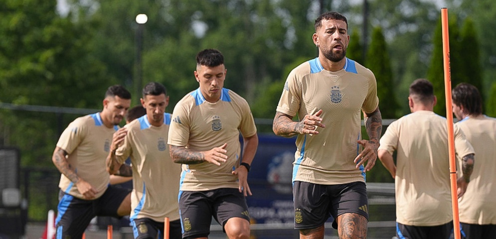 entrenamiento seleccion argentina futbol