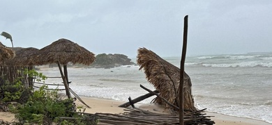 huracan beryl provoca danos mexico