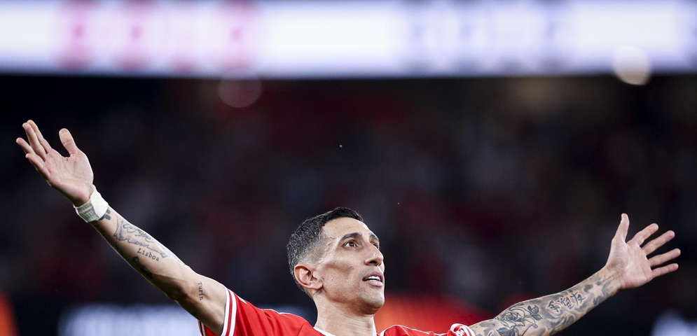 di maria en el benfica