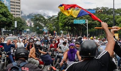 protestas venezuela fraude electoral