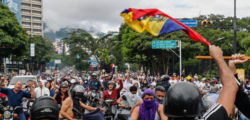 protestas venezuela fraude electoral