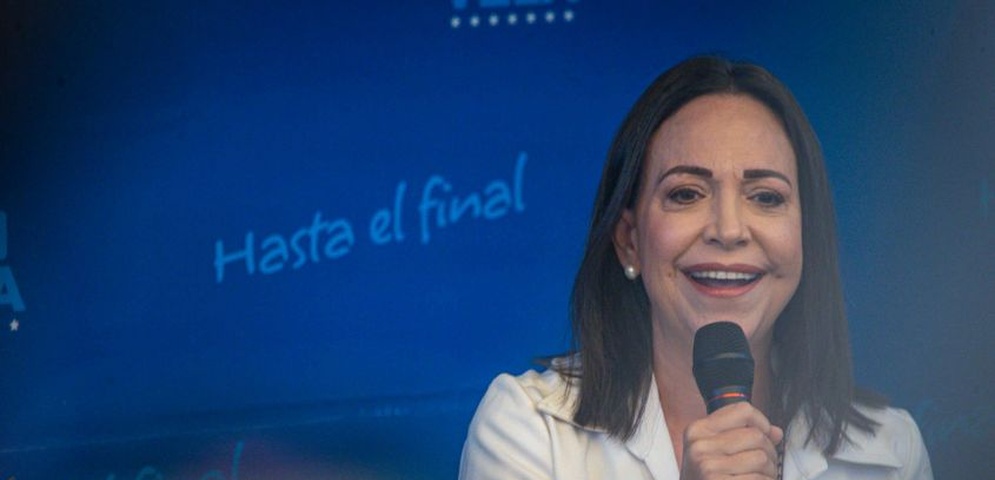 maria corina machado manifestacion contra fraude