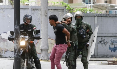 detenidos protestas venezuela carcel maduro